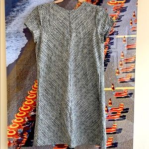 Zara Black and White Shift Dress